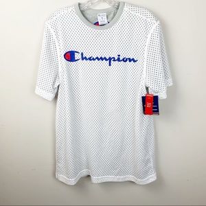 Champion Reversible Mesh LOGO Men’s T Shirt